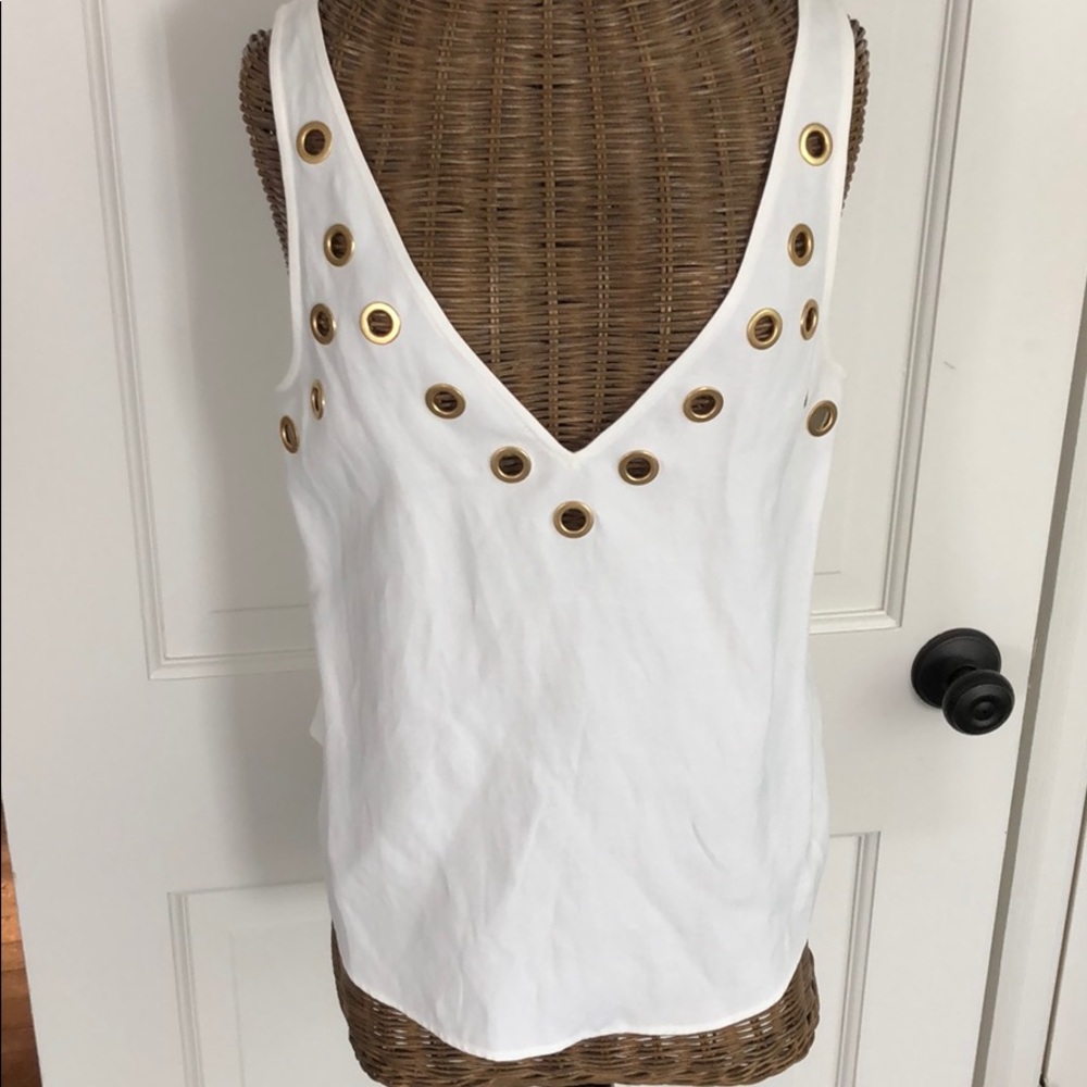 Derek Lam white top from Intermix